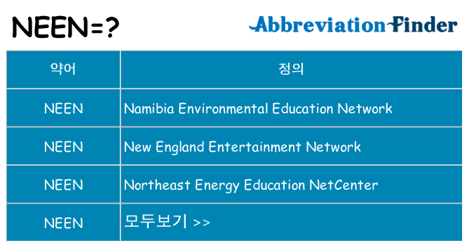neen 대 한 무엇을 서가