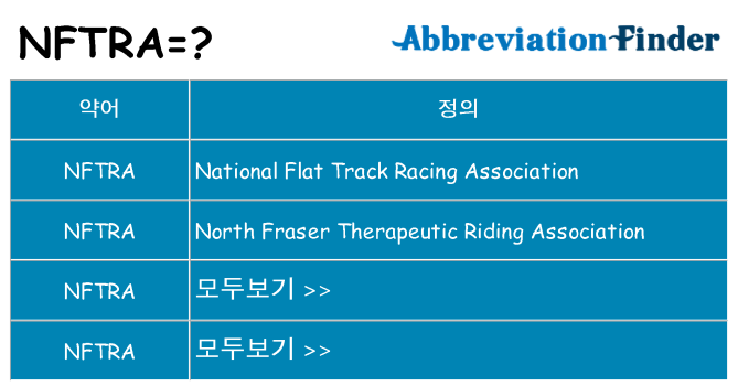 nftra 대 한 무엇을 서가