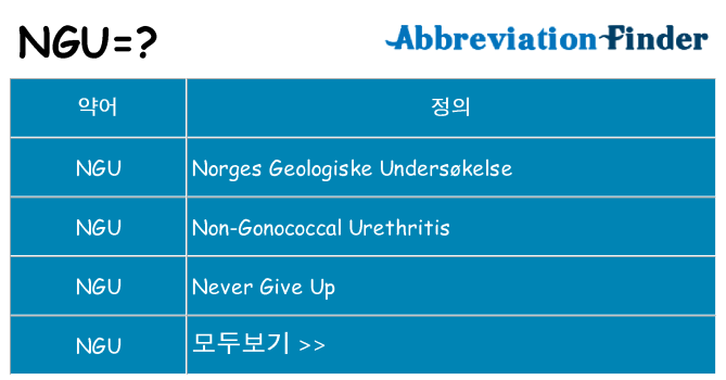 ngu 대 한 무엇을 서가