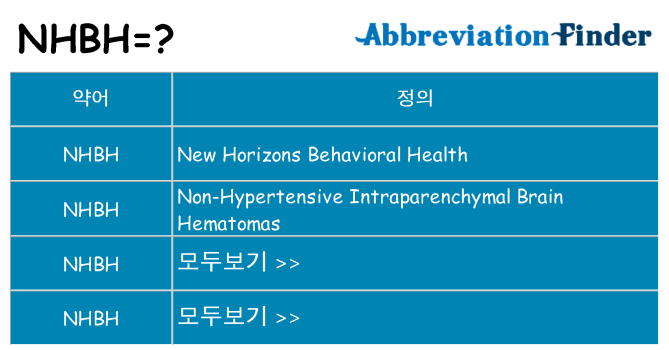 nhbh 대 한 무엇을 서가