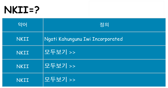 nkii 대 한 무엇을 서가