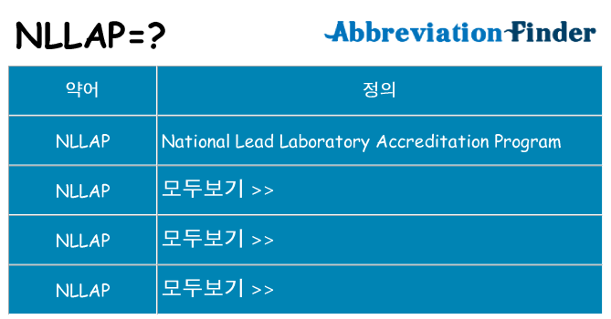 nllap 대 한 무엇을 서가