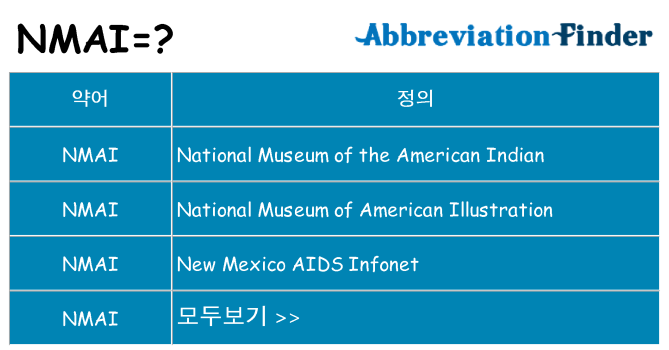 nmai 대 한 무엇을 서가