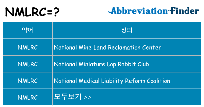 nmlrc 대 한 무엇을 서가