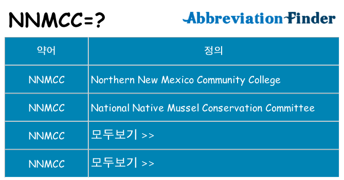 nnmcc 대 한 무엇을 서가