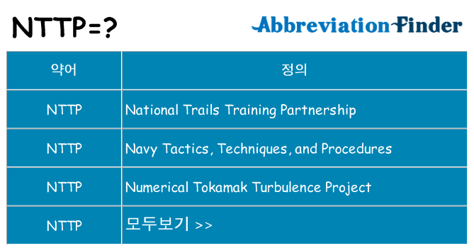 nttp 대 한 무엇을 서가