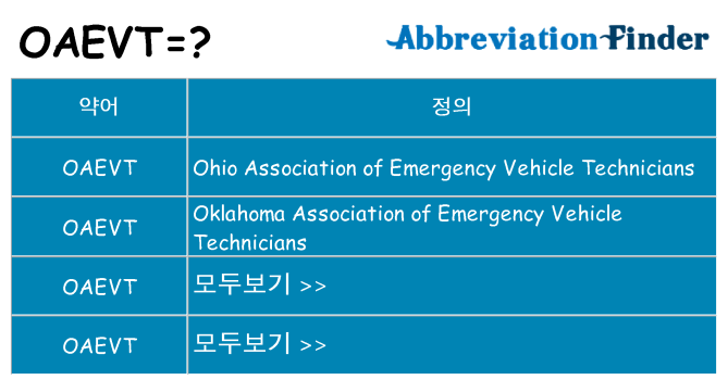 oaevt 대 한 무엇을 서가