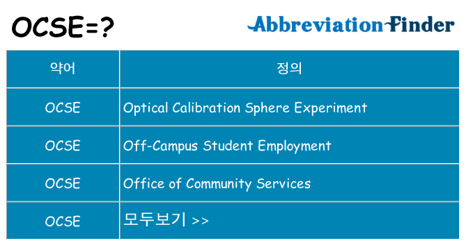 ocse 대 한 무엇을 서가