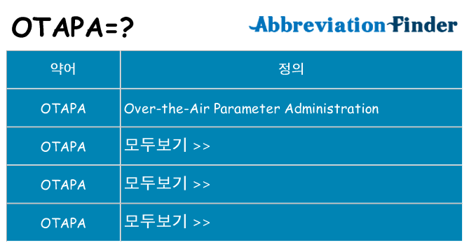 otapa 대 한 무엇을 서가