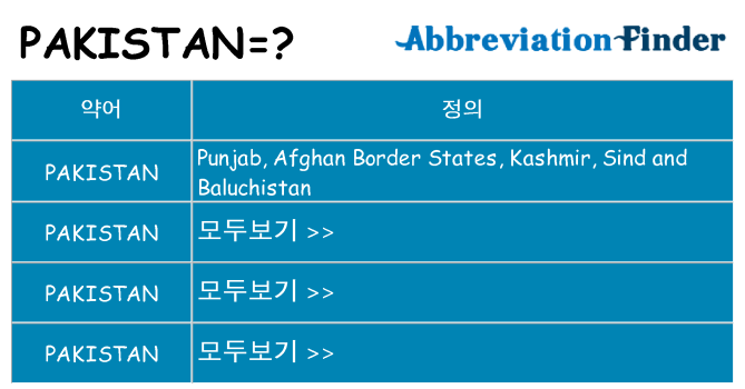 pakistan 대 한 무엇을 서가