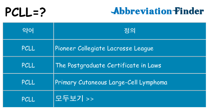 pcll 대 한 무엇을 서가