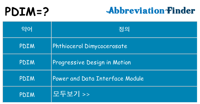 pdim 대 한 무엇을 서가