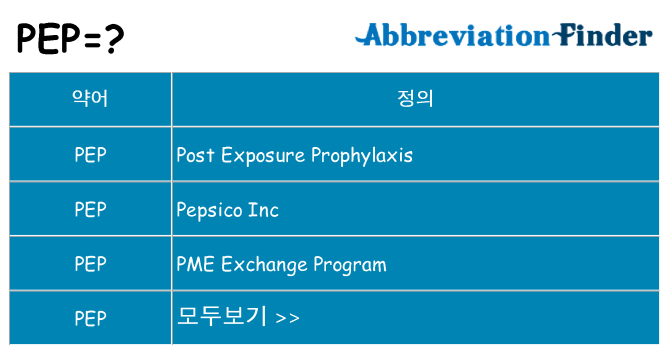 pep 대 한 무엇을 서가