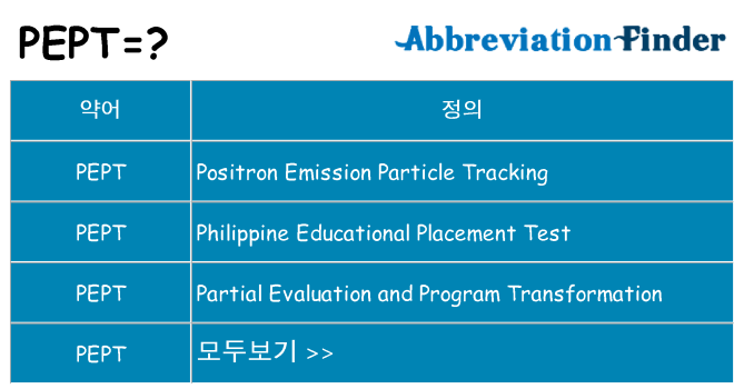 pept 대 한 무엇을 서가