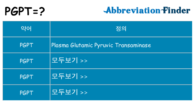 pgpt 대 한 무엇을 서가