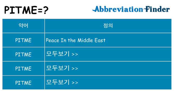 pitme 대 한 무엇을 서가