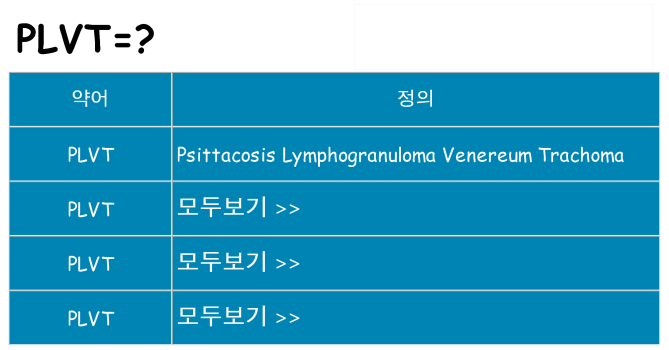 plvt 대 한 무엇을 서가