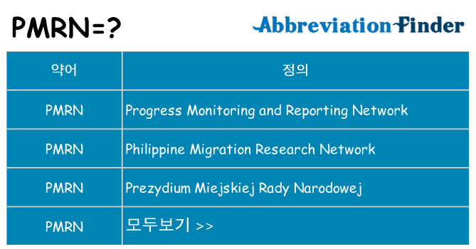 pmrn 대 한 무엇을 서가