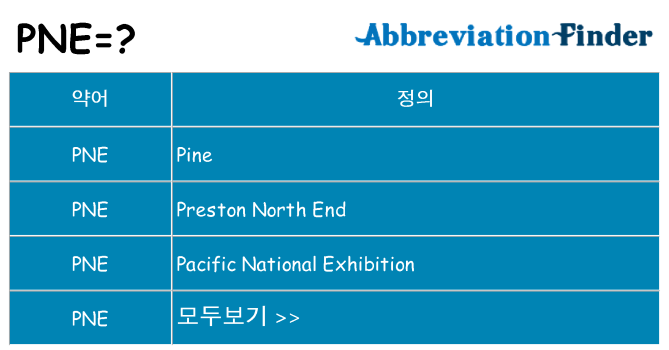 pne 대 한 무엇을 서가
