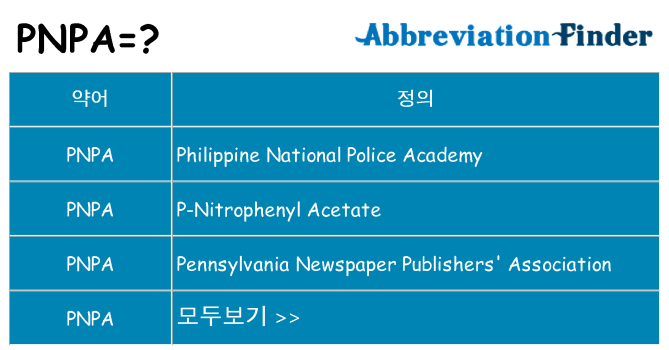 pnpa 대 한 무엇을 서가