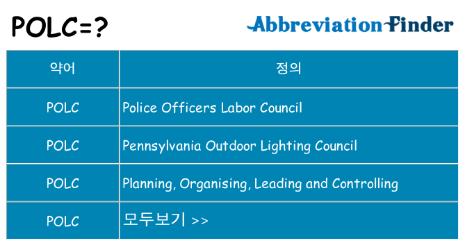 polc 대 한 무엇을 서가