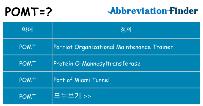 pomt 대 한 무엇을 서가