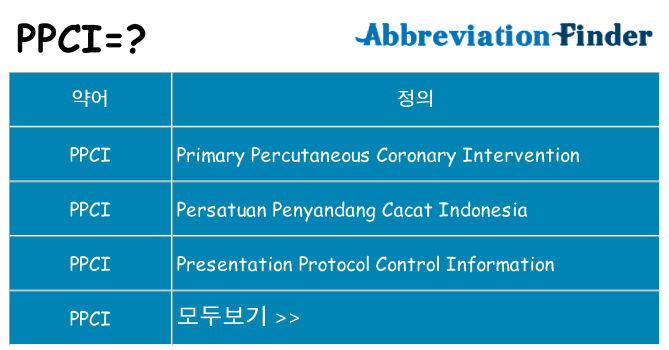 ppci 대 한 무엇을 서가