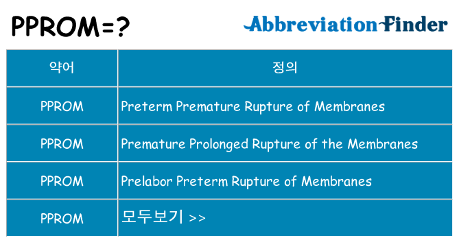 pprom 대 한 무엇을 서가
