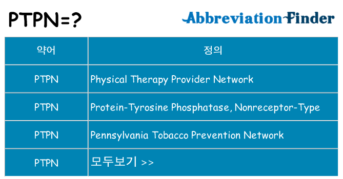 ptpn 대 한 무엇을 서가