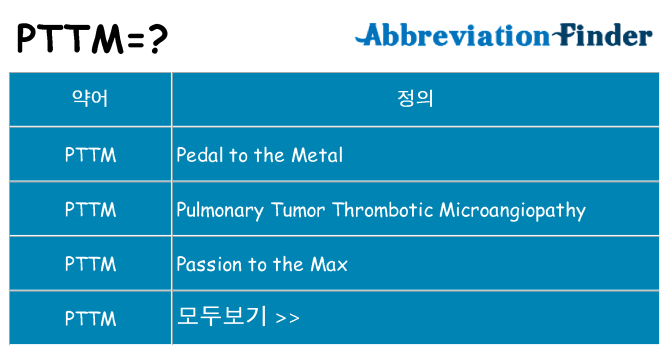 pttm 대 한 무엇을 서가