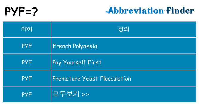 pyf 대 한 무엇을 서가