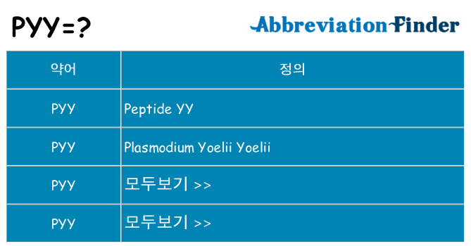 pyy 대 한 무엇을 서가