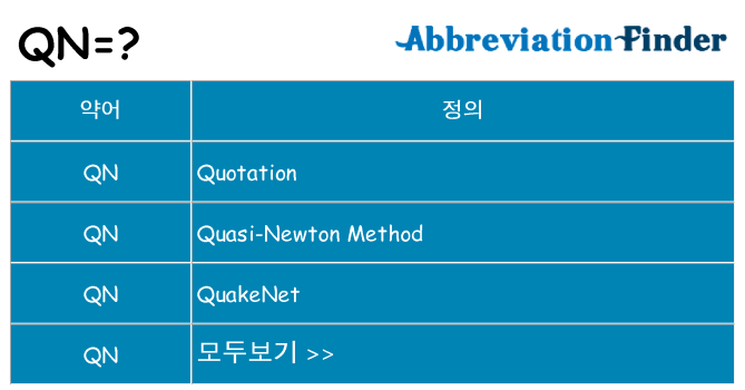 qn 대 한 무엇을 서가