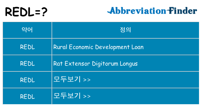redl 대 한 무엇을 서가
