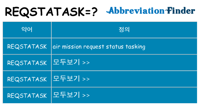 reqstatask 대 한 무엇을 서가