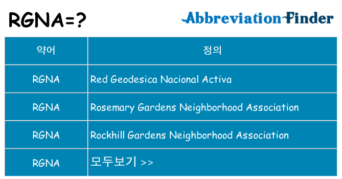 rgna 대 한 무엇을 서가
