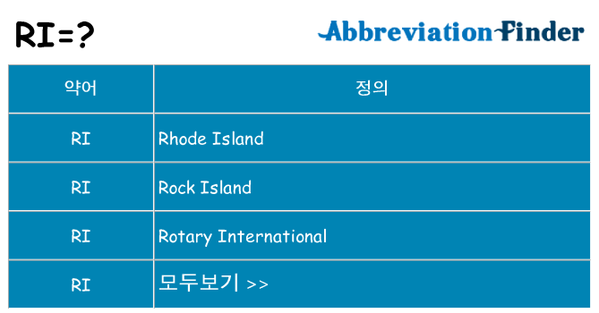 ri 대 한 무엇을 서가