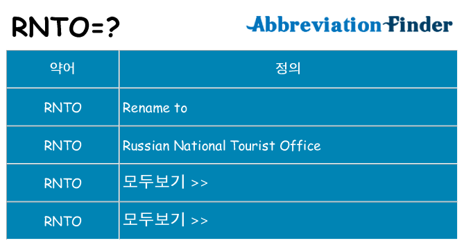 rnto 대 한 무엇을 서가