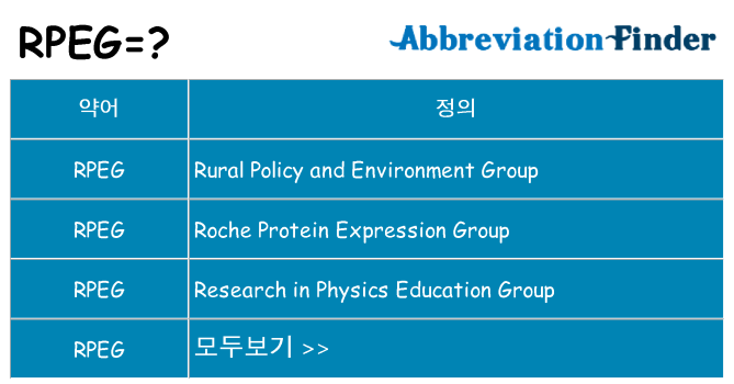 rpeg 대 한 무엇을 서가