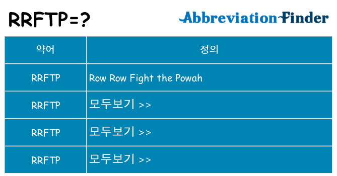 rrftp 대 한 무엇을 서가