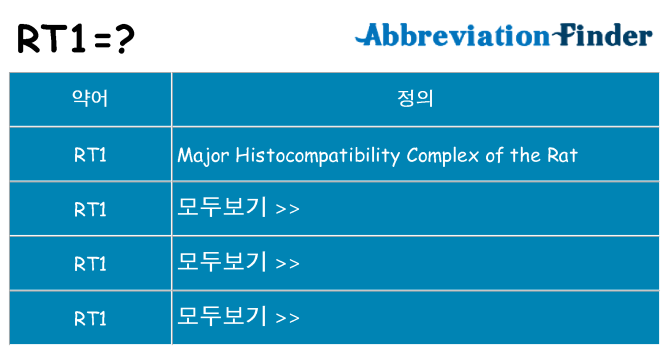 rt1 대 한 무엇을 서가