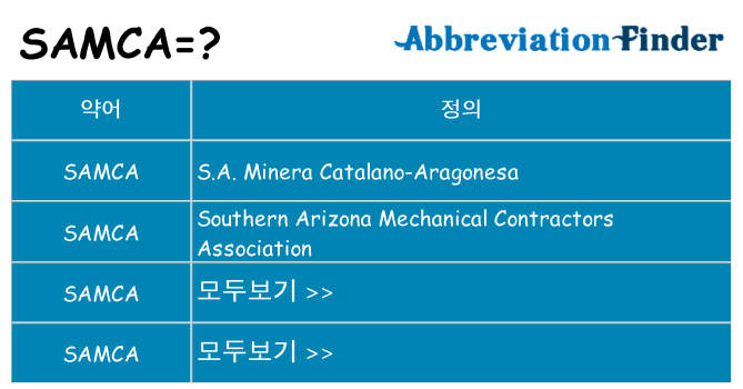 samca 대 한 무엇을 서가