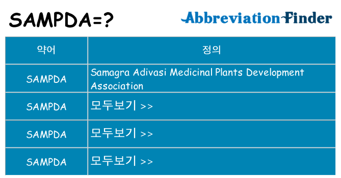sampda 대 한 무엇을 서가