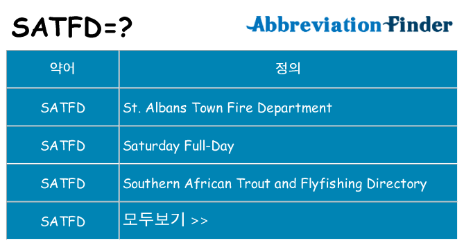 satfd 대 한 무엇을 서가