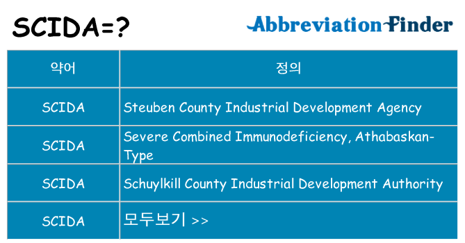 scida 대 한 무엇을 서가