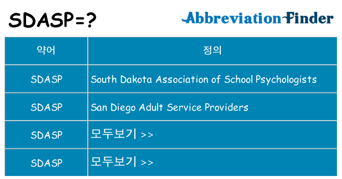 sdasp 대 한 무엇을 서가