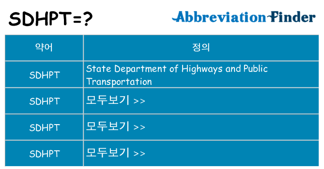 sdhpt 대 한 무엇을 서가