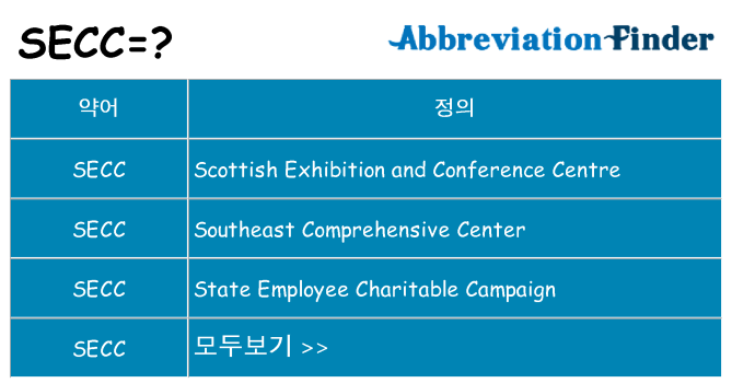 secc 대 한 무엇을 서가