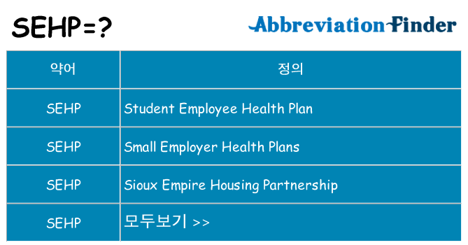 sehp 대 한 무엇을 서가