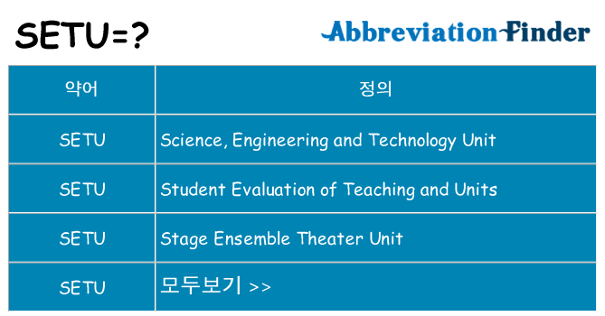 setu 대 한 무엇을 서가